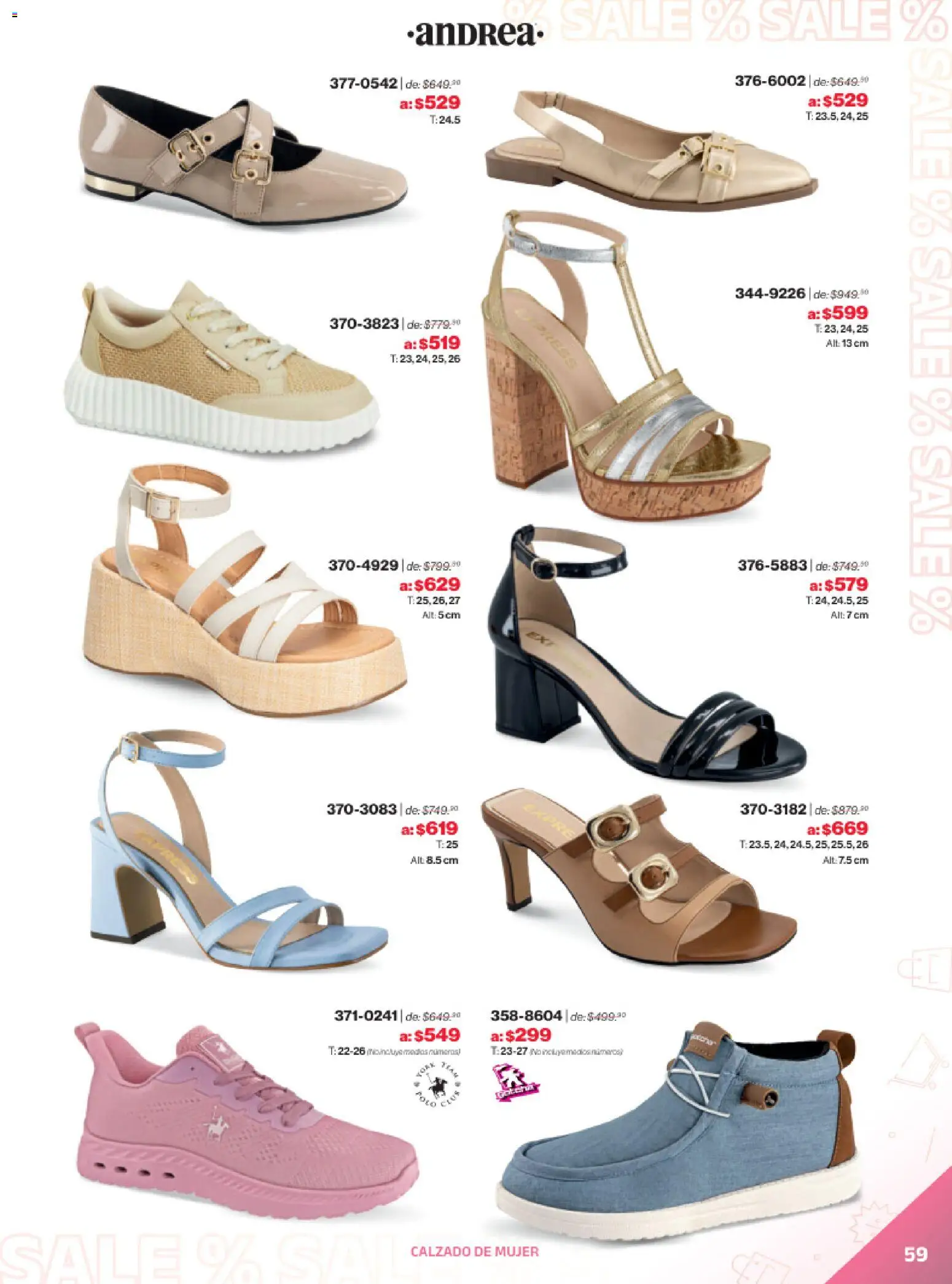 Nuevas ofertas de Andrea válidas en toda la República Mexicana desde el 21.12.2025. ¡Encuentra las mejores ofertas en Andrea catálogo Outlet! | Página: 59