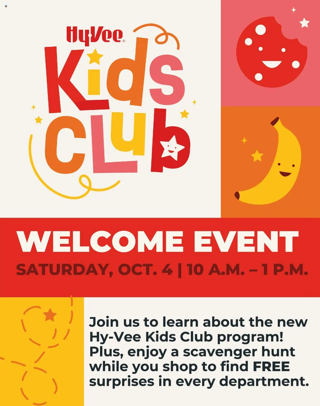 HyVee Hy-Vee Kids Club Welcome Event - October 4 - valid from 29.09.2025 | Page: 1