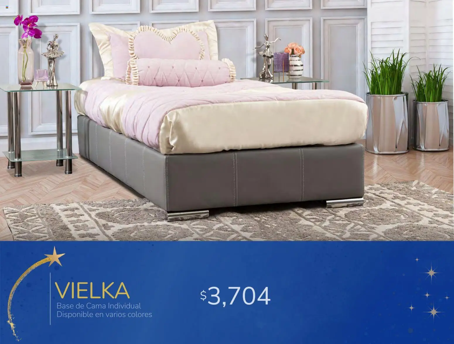 Nuevas ofertas de Muebles Dico válidas en toda la República Mexicana desde el 06.01.2026. ¡Encuentra las mejores ofertas en Muebles Dico catálogo Magia de Reyes! | Página: 28 | Productos: Cama