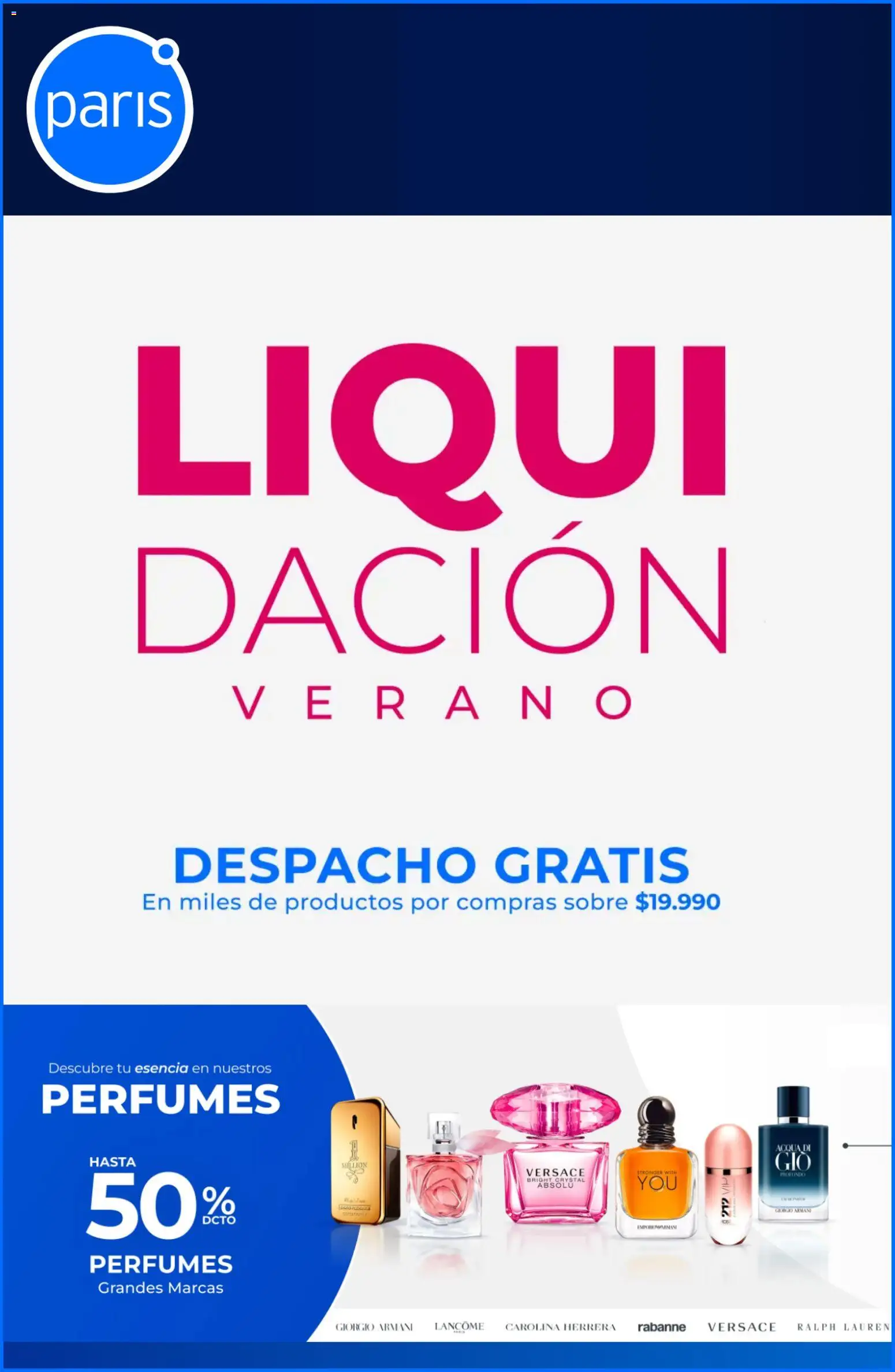 Paris ofertas  │ válido desde el 29.12.2025 | Página: 1 | Productos: Sobre