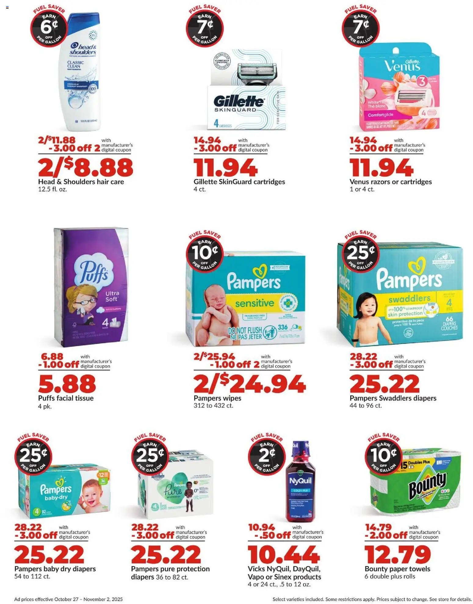 HyVee Weekly Ad - valid from 27.10.2025 | Page: 6 | Products: Fragrance, Tea