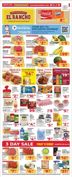 Preview of El Rancho weekly ads valid from 20.08.2025