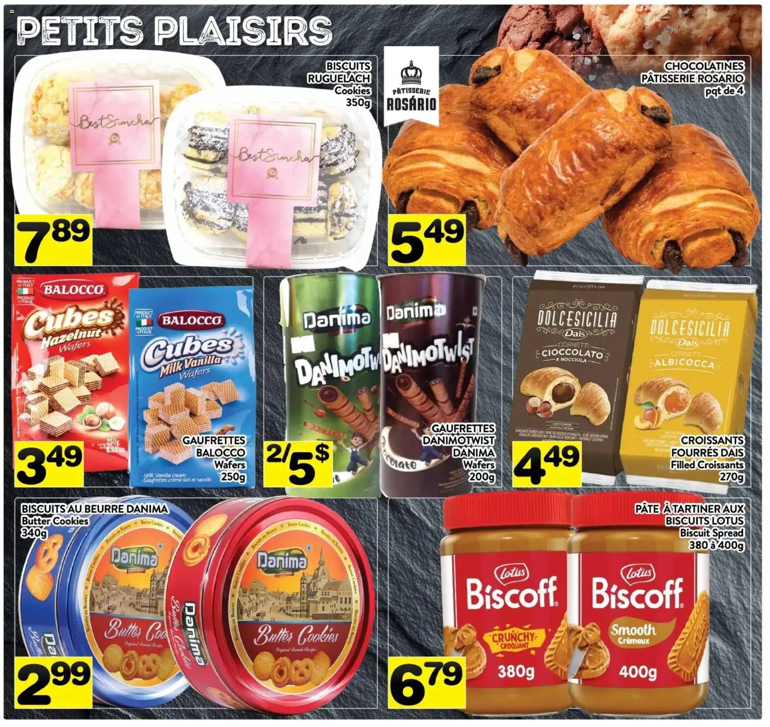 Pa Supermarché flyer valid from 17.11.2025 | Page: 9 | Products: Cream, Cookies, Milk, Butter