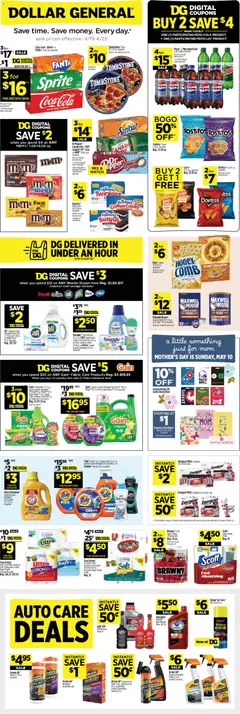 Preview of Dollar General weekly ads valid from 19.04.2026