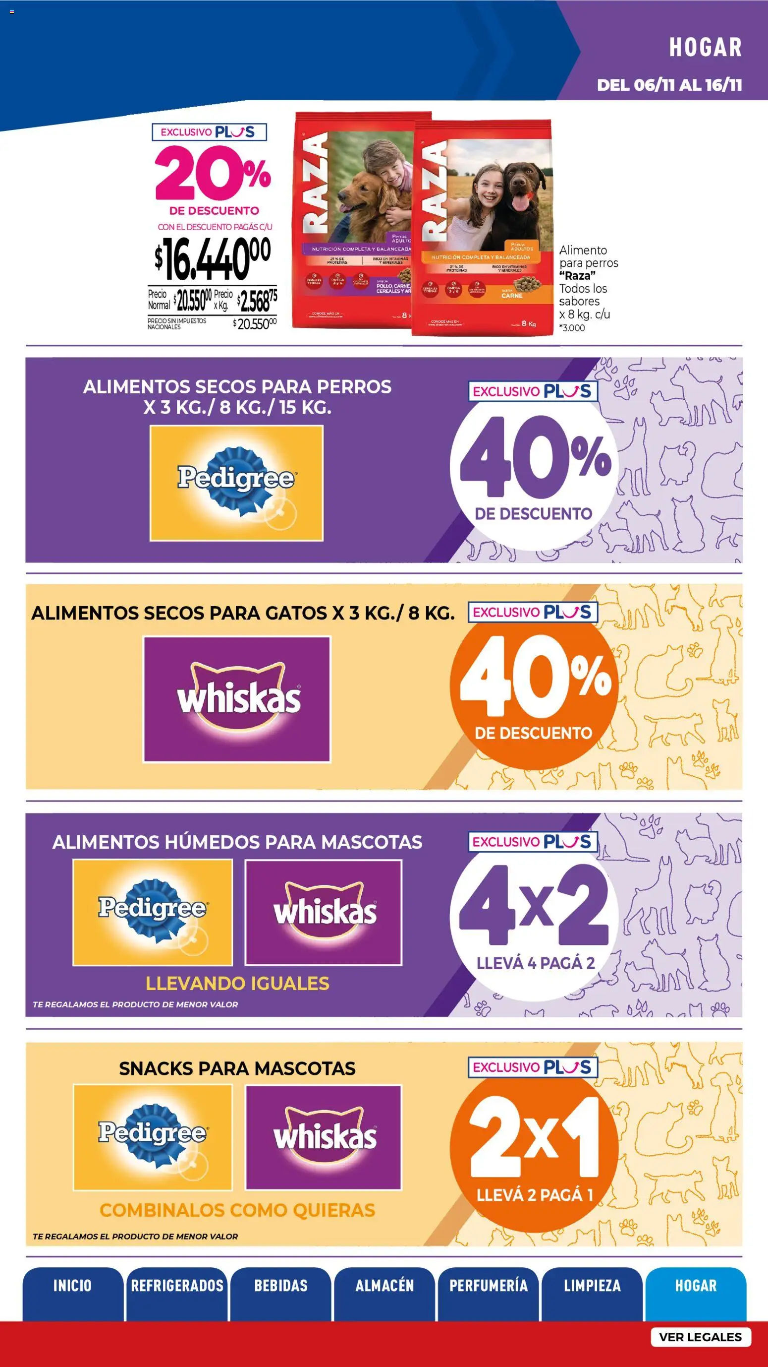 La Anonima catálogo │ válido desde el 06.11.2025 | Página: 39 | Productos: Vitaminas, Té, Cereales