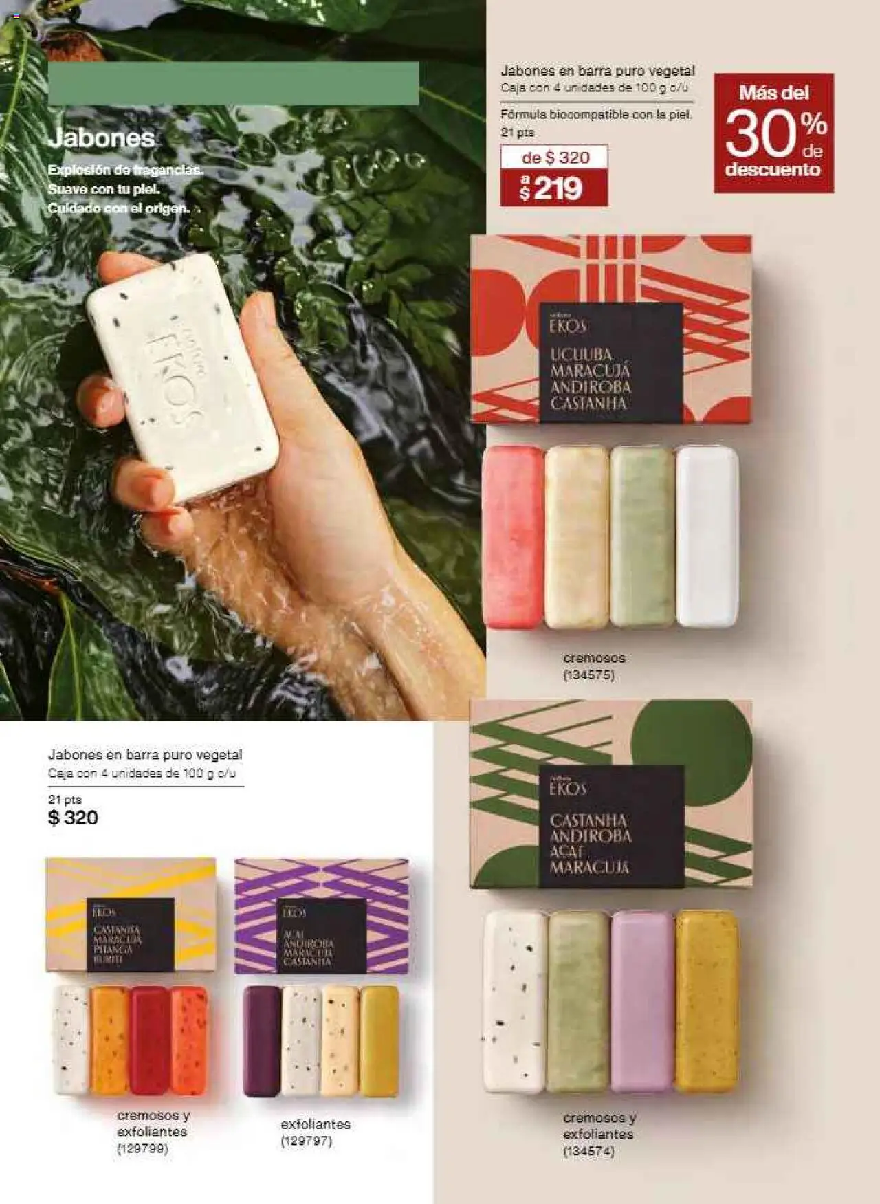 Nuevas ofertas de Natura válidas en toda la República Mexicana desde el 12.10.2025. ¡Encuentra las mejores ofertas en Natura - Campaña 16 2025! | Página: 123 | Productos: Barra, Caja