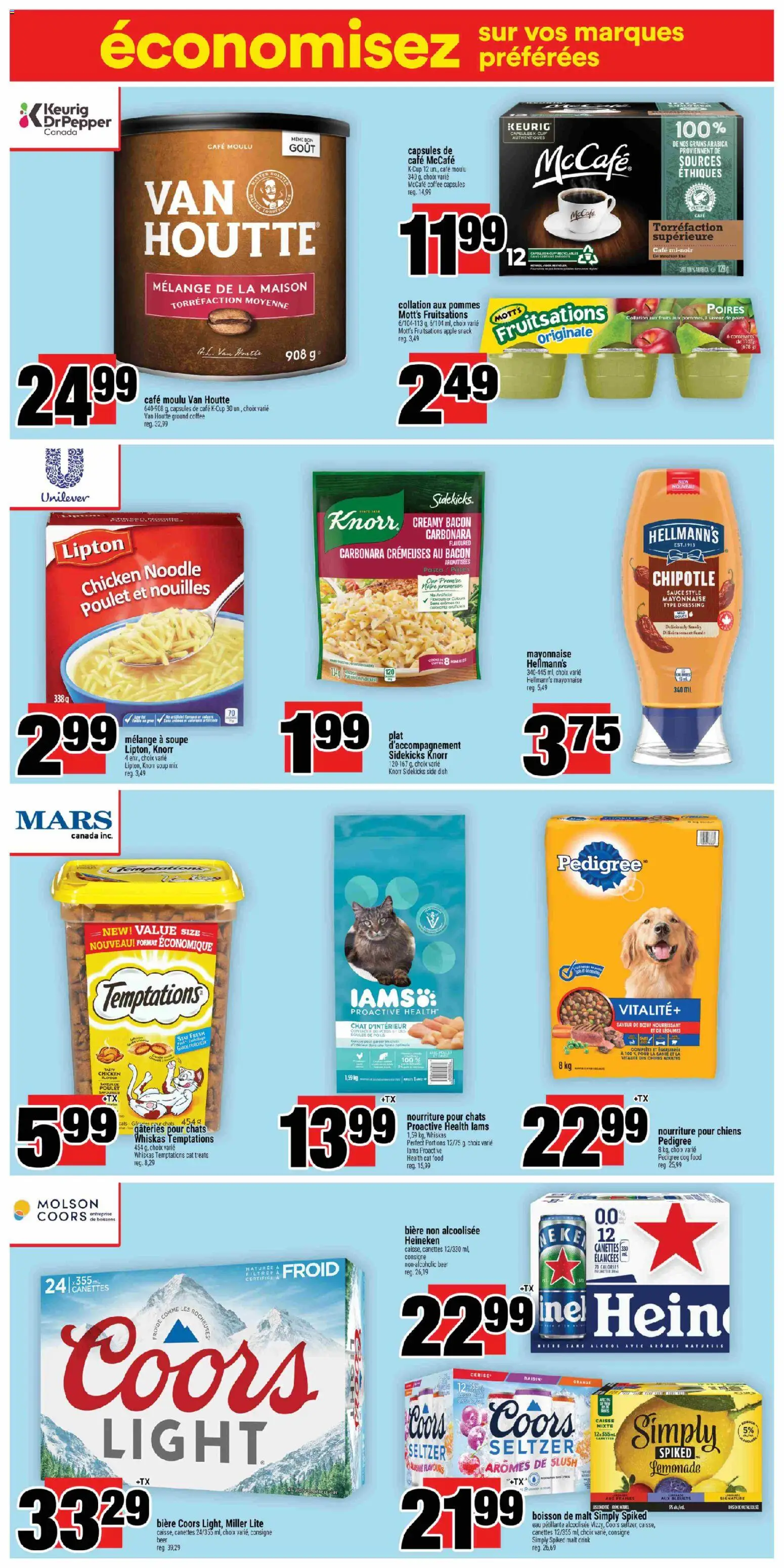 Super C flyer valid from 04.12.2025 | Page: 14 | Products: Pasta, Coffee, Beer, Chicken