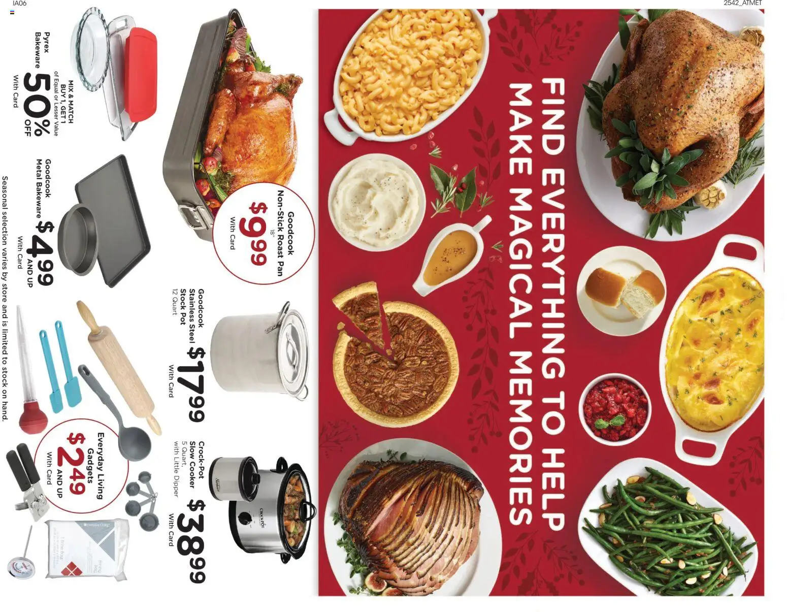 Kroger Black Friday - valid from 19.11.2025 | Page: 14 | Products: Cooker, Pan