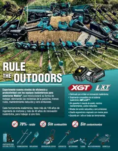 Vista previa de Makita - Catálogo, nuevo folleto de la tienda, válido en México a partir del 04.09.2025 | Página: 70