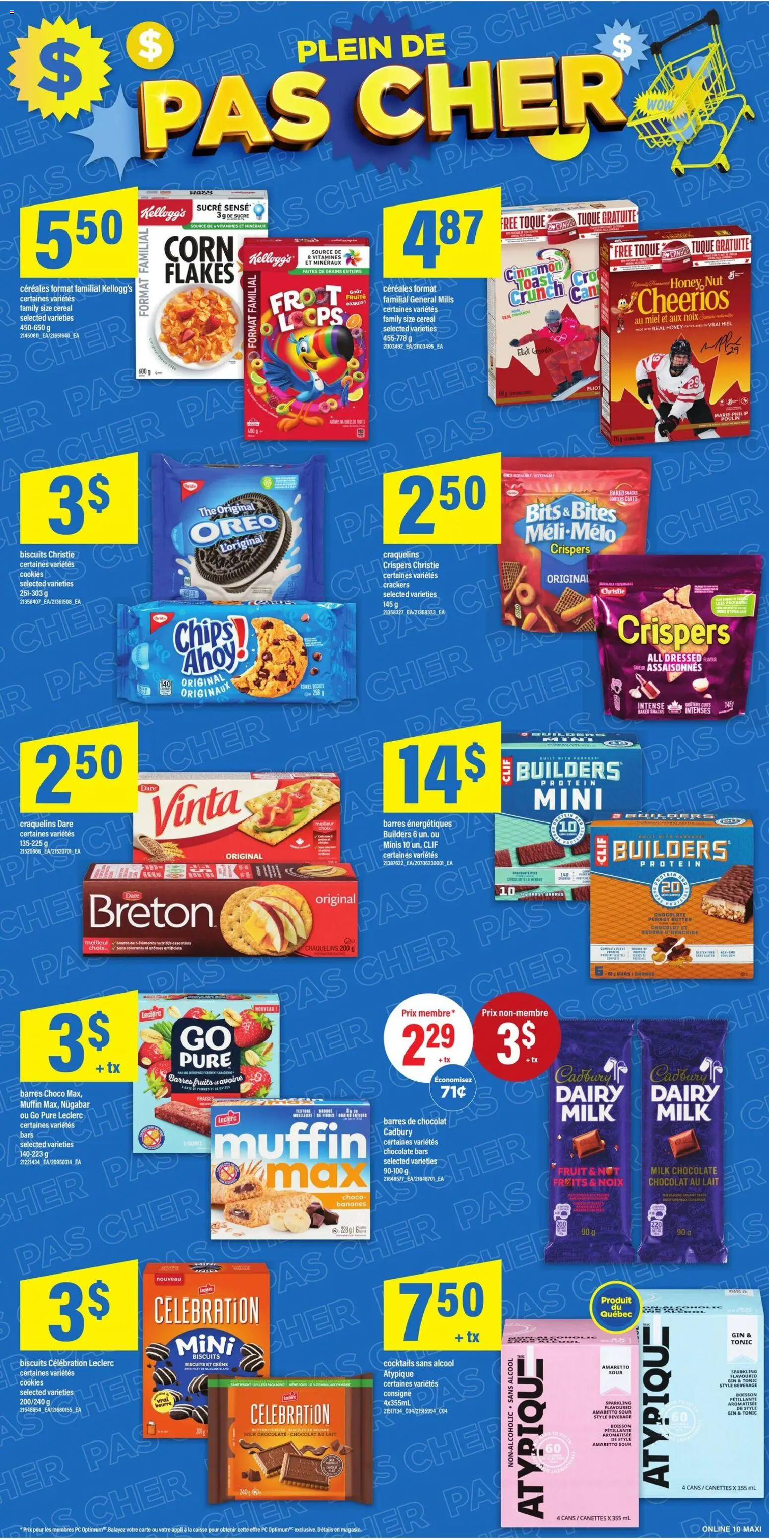 Maxi flyer valid from 29.01.2026 | Page: 15 | Products: Chips, Flakes, Milk, Chocolate