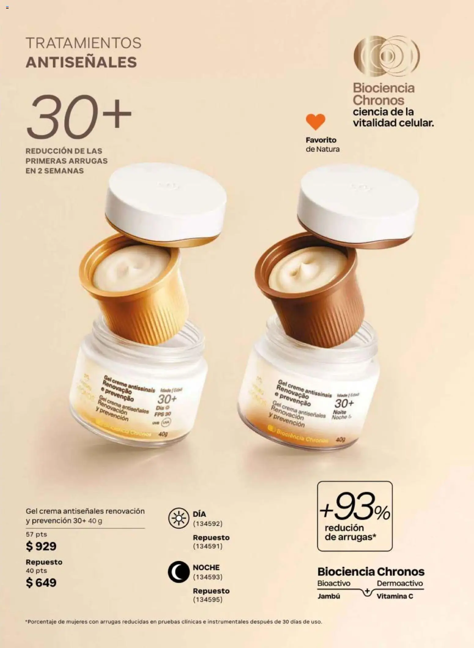 Nuevas ofertas de Natura válidas en toda la República Mexicana desde el 24.04.2026. ¡Encuentra las mejores ofertas en Natura campaña 7 2026! | Página: 89 | Productos: Crema