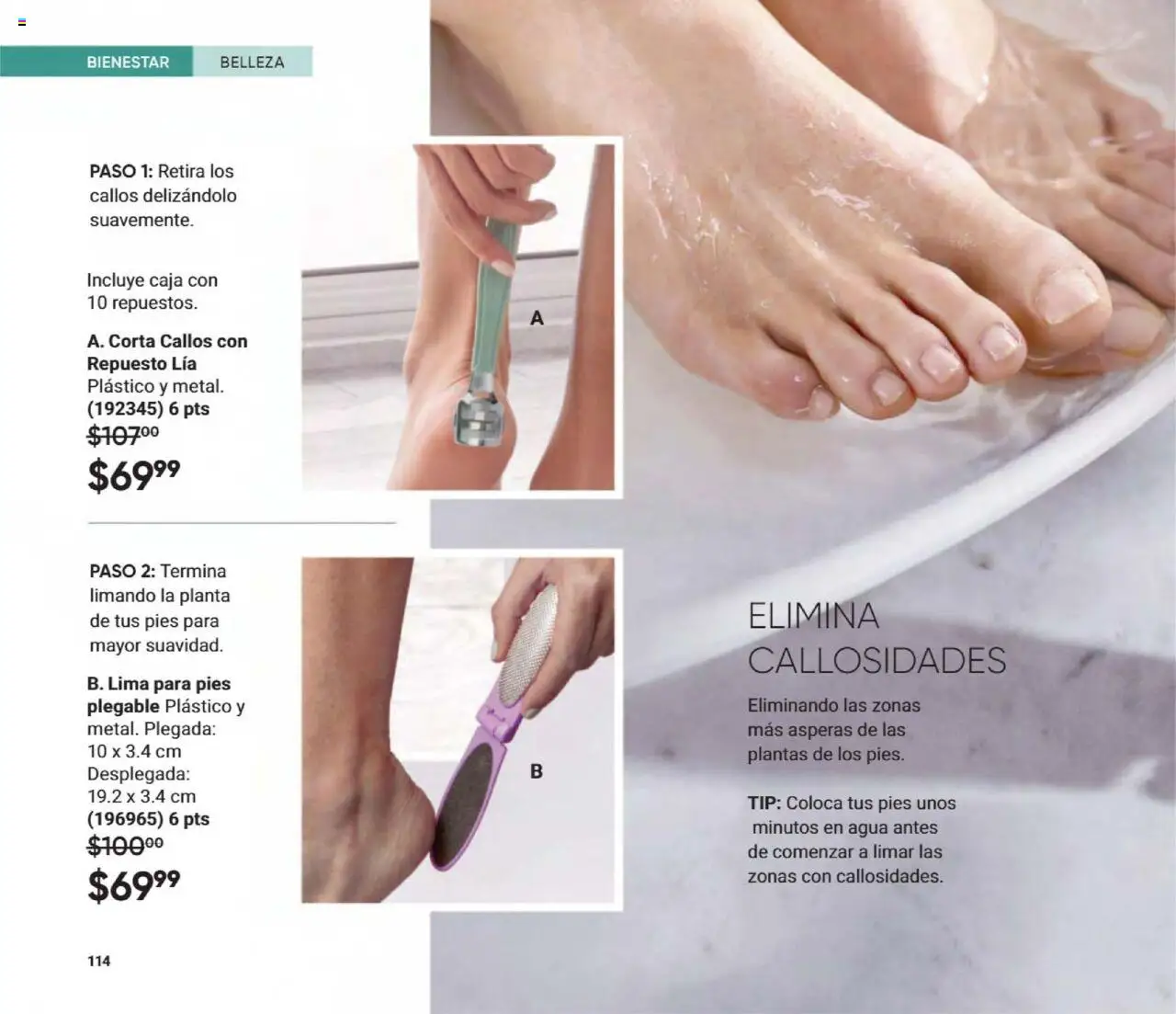Nuevas ofertas de AVON válidas en toda la República Mexicana desde el 09.08.2025. ¡Encuentra las mejores ofertas en AVON - Casa & Estilo 13 2025! | Página: 116 | Productos: Agua, Lima, Planta, Caja