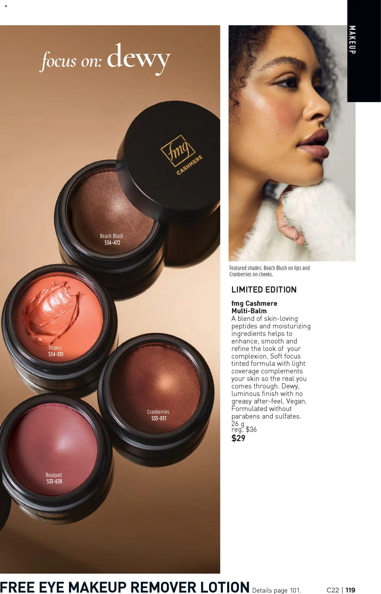Avon flyer valid from 23.10.2025 | Page: 119 | Products: Blush, Makeup remover, Eye makeup remover