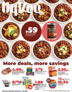 Preview of HyVee weekly ads valid from 12.01.2026