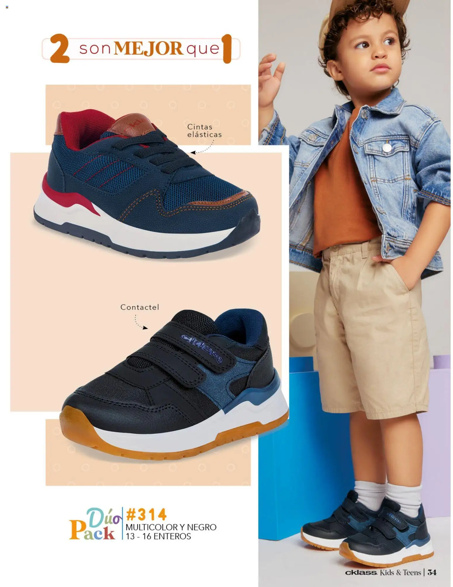 Nuevas ofertas de Cklass válidas en toda la República Mexicana desde el 02.01.2026. ¡Encuentra las mejores ofertas en Cklass catálogo Kids Niño! | Página: 39