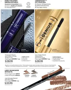 Vista previa de folleto Avon catálogo - Campaña 5 de la Avon válido desde 10.03.2026 | Página: 61 | Productos: Máscara, Delineador