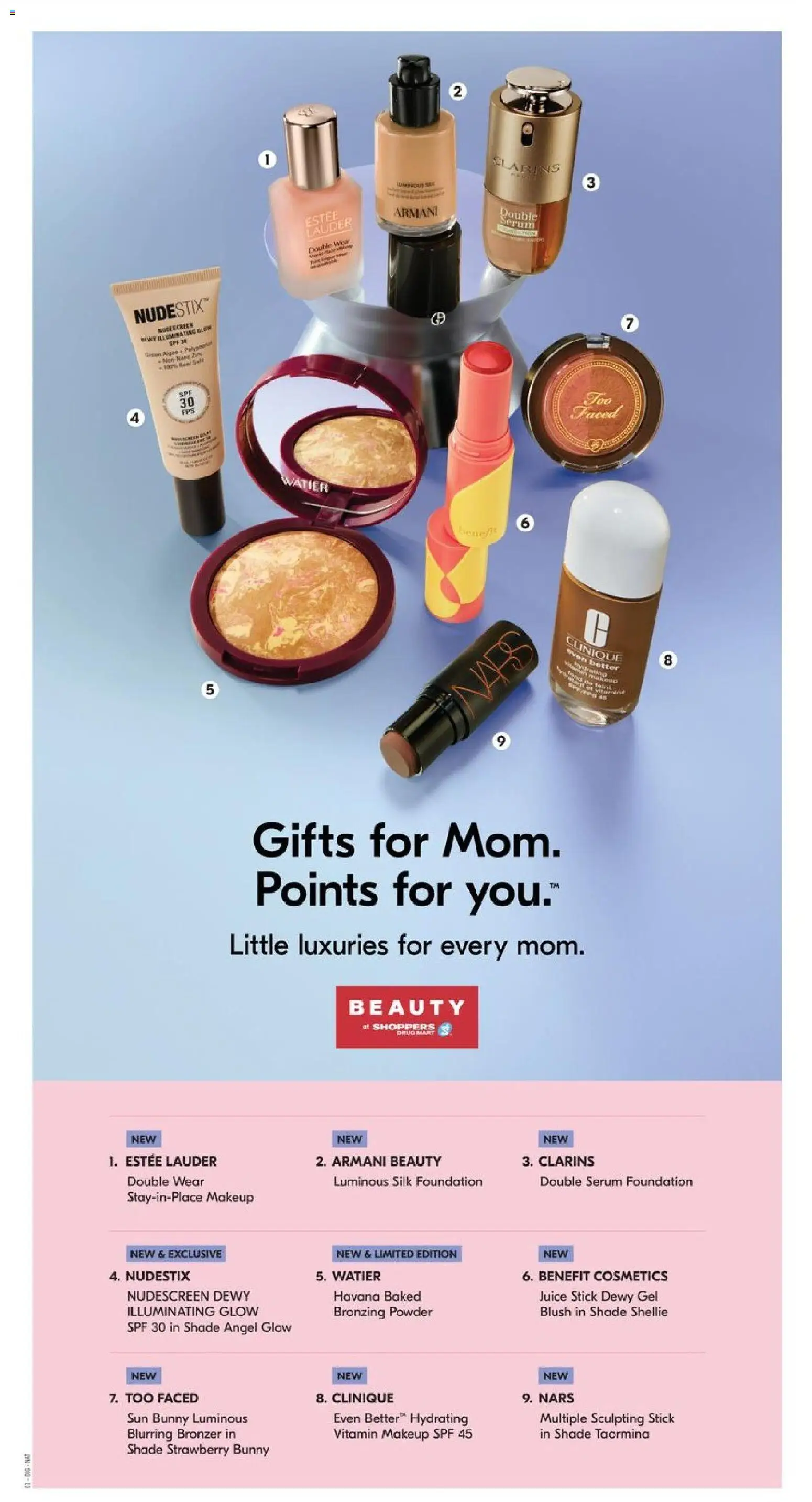 Shoppers flyer valid from 17.04.2026 | Page: 17 | Products: Powder, Bronzer, Blush, Juice