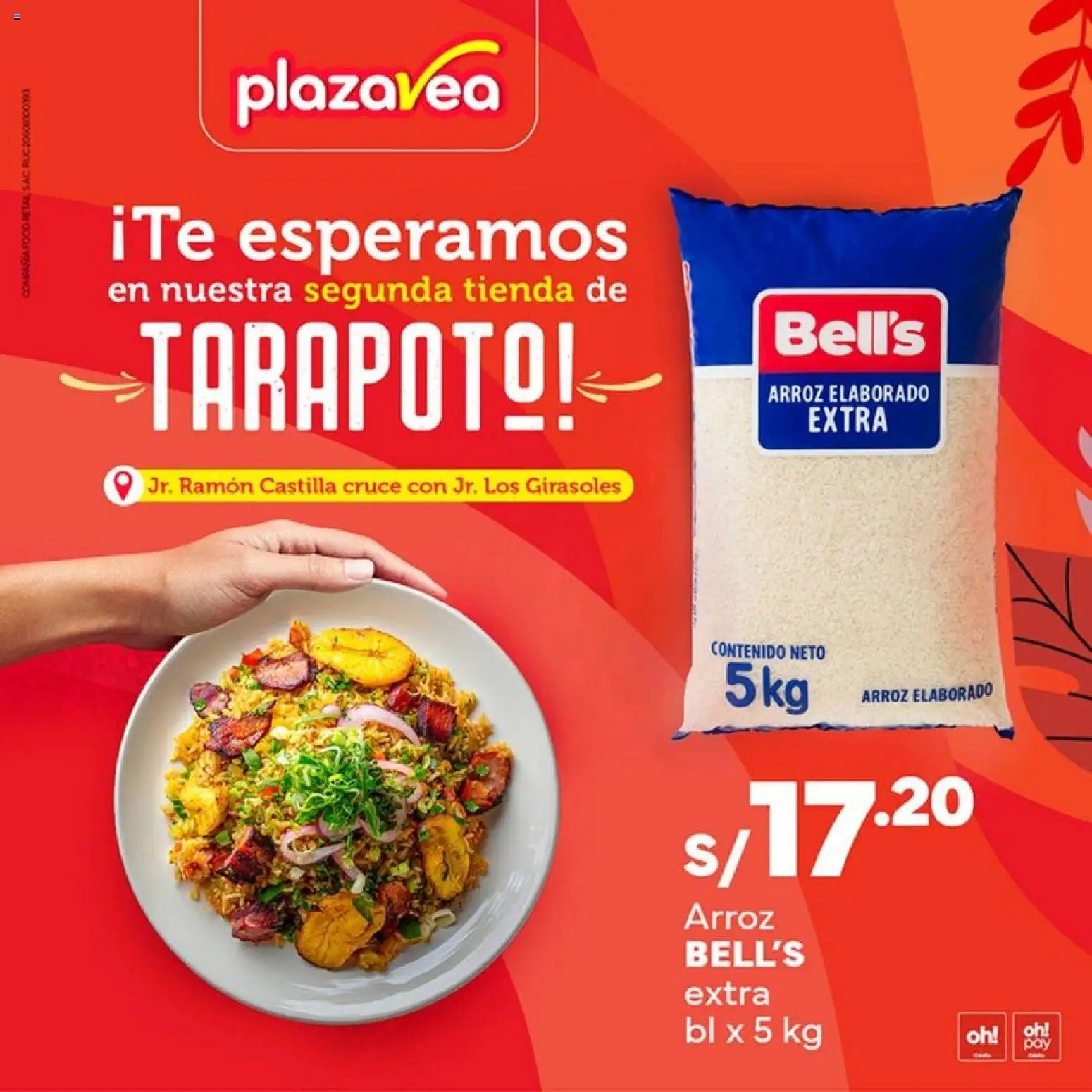Catálogo Plaza Vea válido desde 21.11.2025 | Página: 1 | Productos: Arroz
