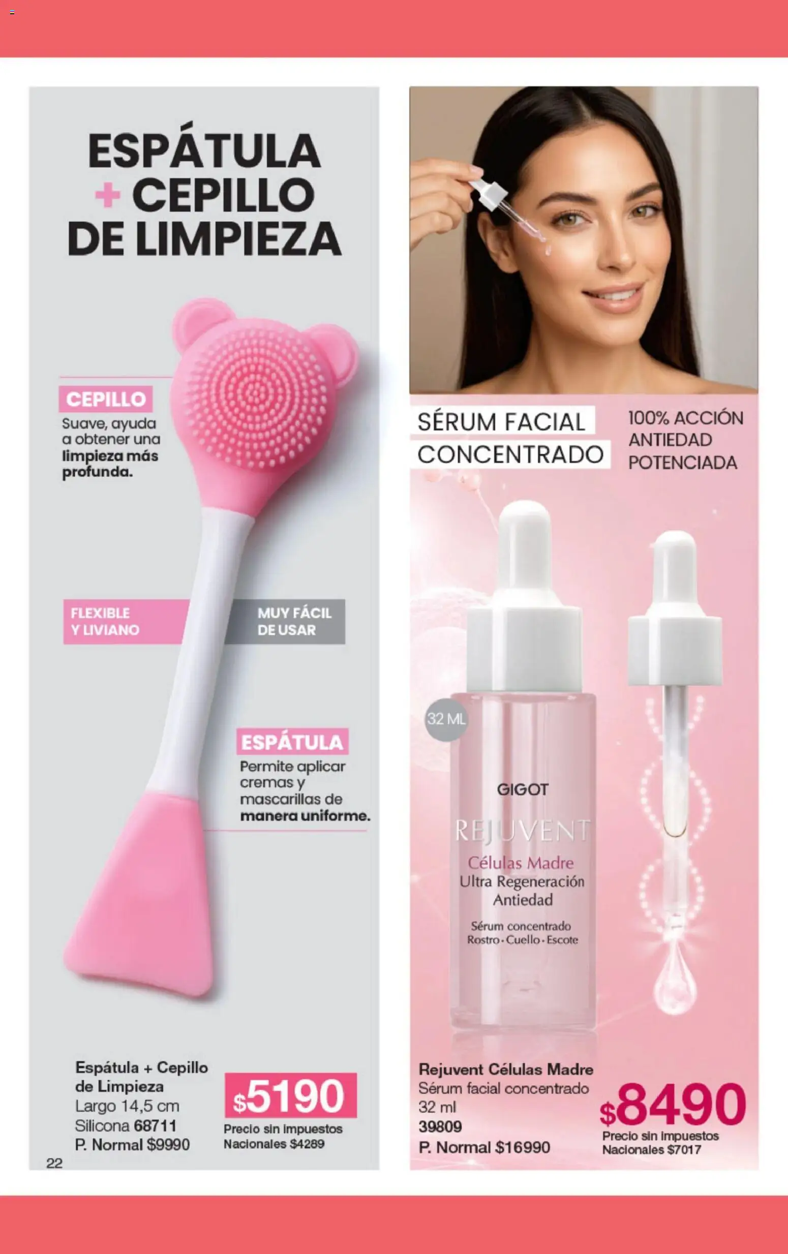 Gigot - CAMPAÑA 03 │ válido desde el 01.03.2026 | Página: 28 | Productos: Flexible, Cepillo, Serum, Espatula