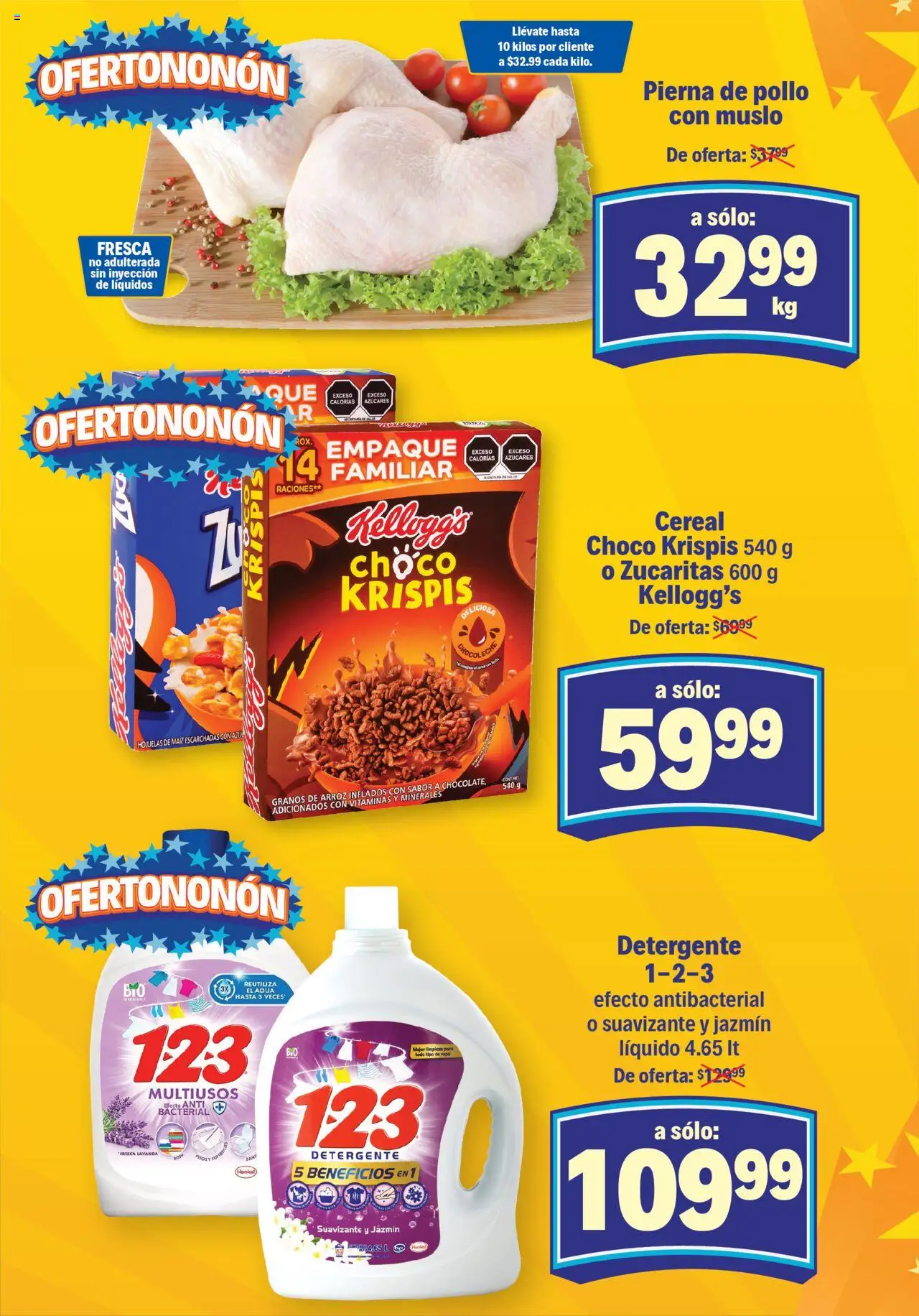 Nuevas ofertas de S-Mart válidas en toda la República Mexicana desde el 26.09.2025. ¡Encuentra las mejores ofertas en S-Mart - Folleto de Feria - Reynosa (y Rio Bravo)! | Página: 1 | Productos: Pollo, Detergente, Agua, Vitaminas