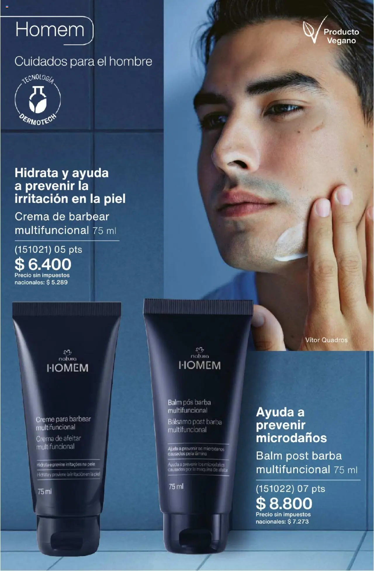 Catálogo Natura Ciclo 13 │ válido desde el 11.09.2025 | Página: 128 | Productos: Maquina de afeitar, Bálsamo, Crema