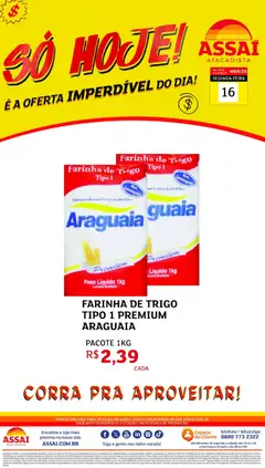 Assaí Atacadista ofertas - GO - Pré-Visualização do folheto da loja Assaí Atacadista, válido de 16.03.2026