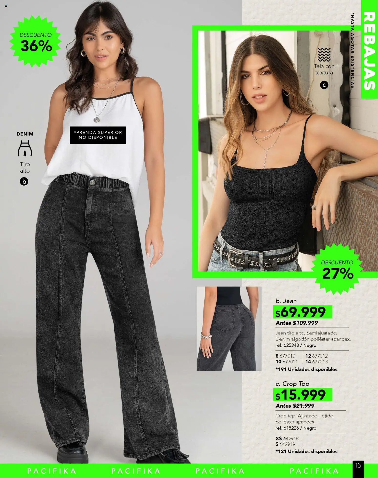 Pacifika revista - valida desde el 01.11.2025 | Página: 225 | Productos: Algodón, Jean, Top