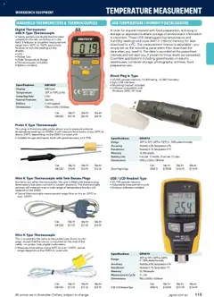 Preview of Jaycar Engineering & Scientific Catalogue 2025/2026  - valid from 09.07.2025 | Page: 115 | Products: Battery, Digital, Cable, Usb