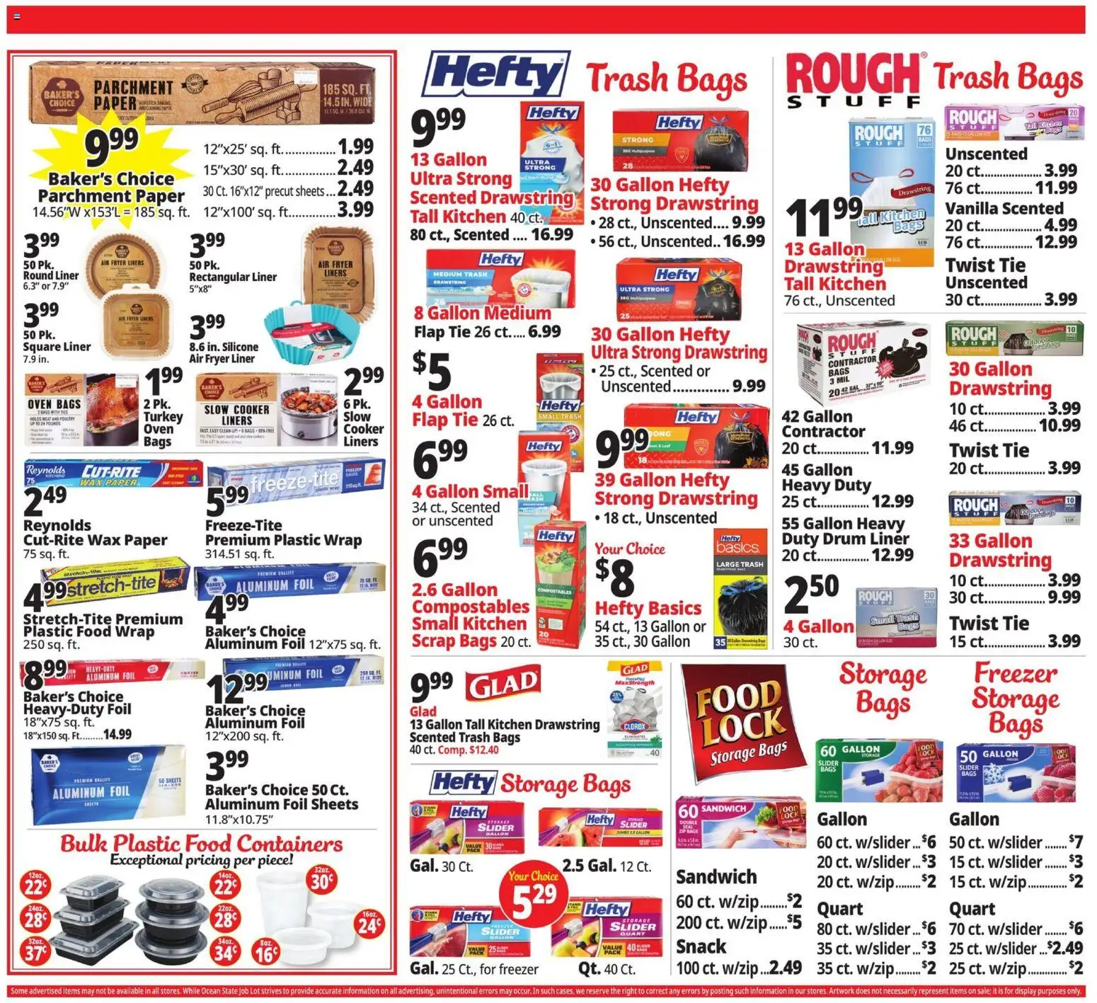 Ocean State Job Lot Weekly Ad - valid from 06.11.2025 | Page: 20 | Products: Fryer, Poultry, Freezer, Oven