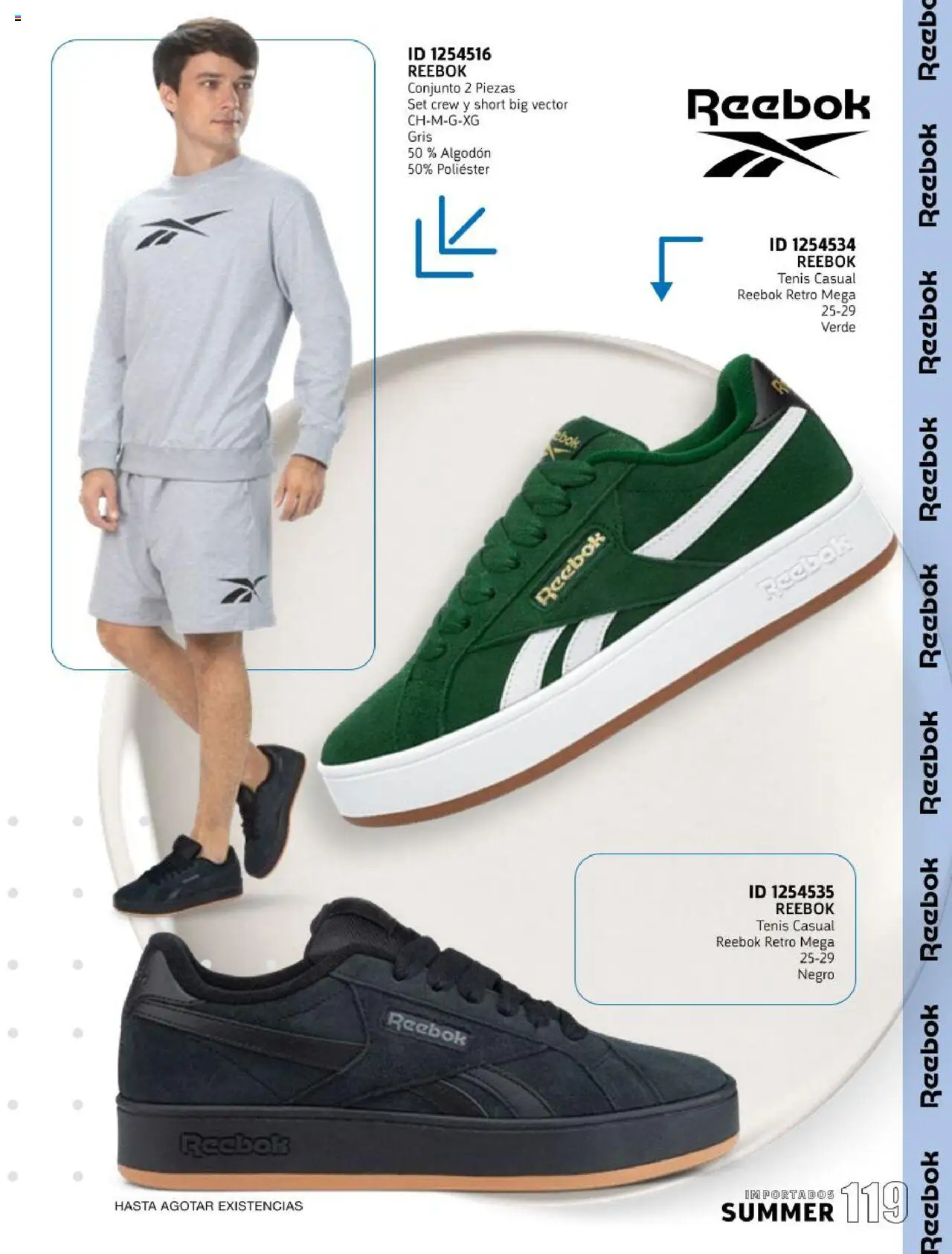 Nuevas ofertas de Price Shoes válidas en toda la República Mexicana desde el 16.05.2025. ¡Encuentra las mejores ofertas en Price Shoes catálogo ! | Página: 119 | Productos: Tenis, Algodón, Conjunto, Short