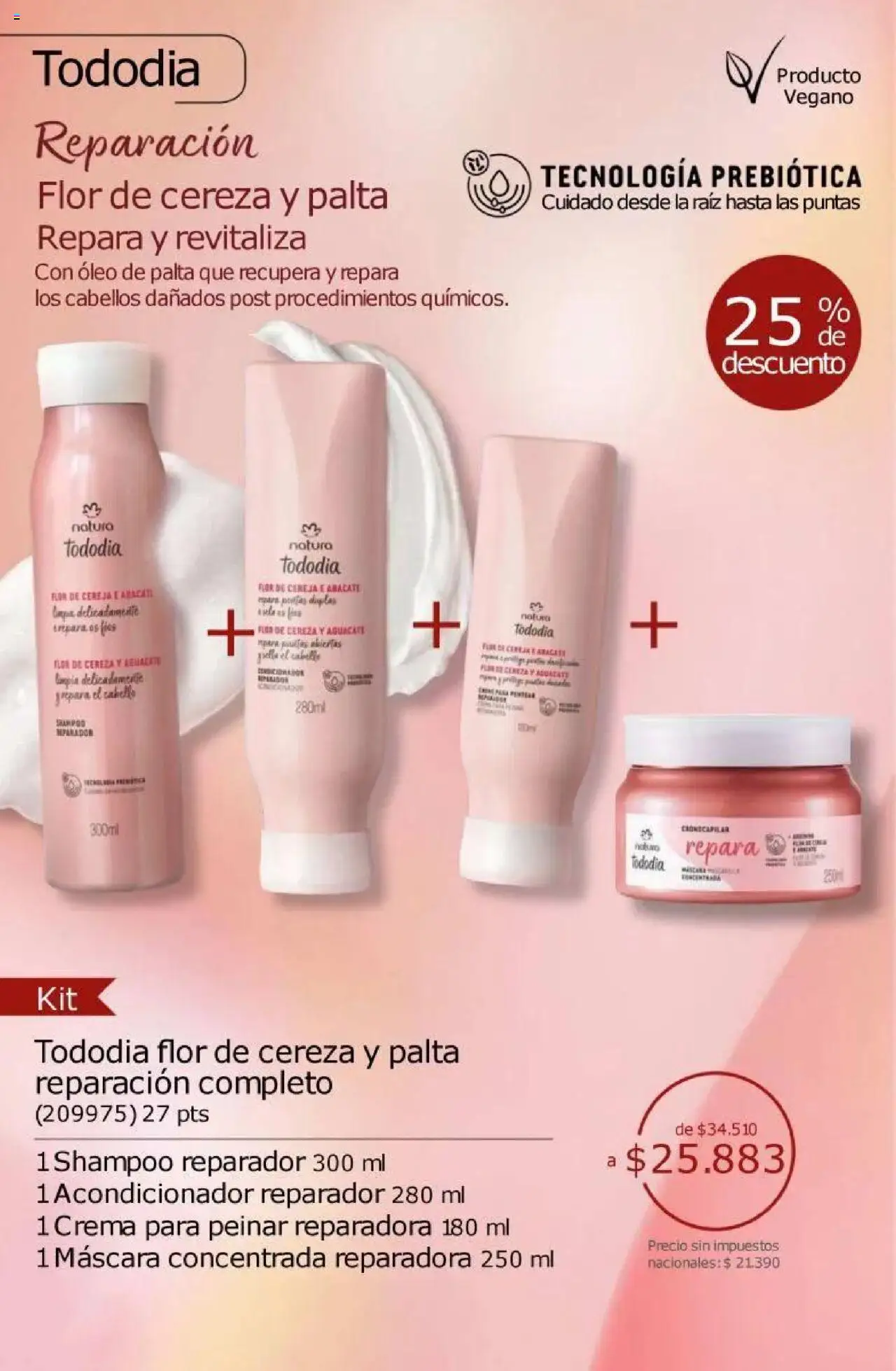 Catálogo Natura Ciclo 11 │ válido desde el 11.08.2025 | Página: 232 | Productos: Máscara, Shampoo, Palta, Crema