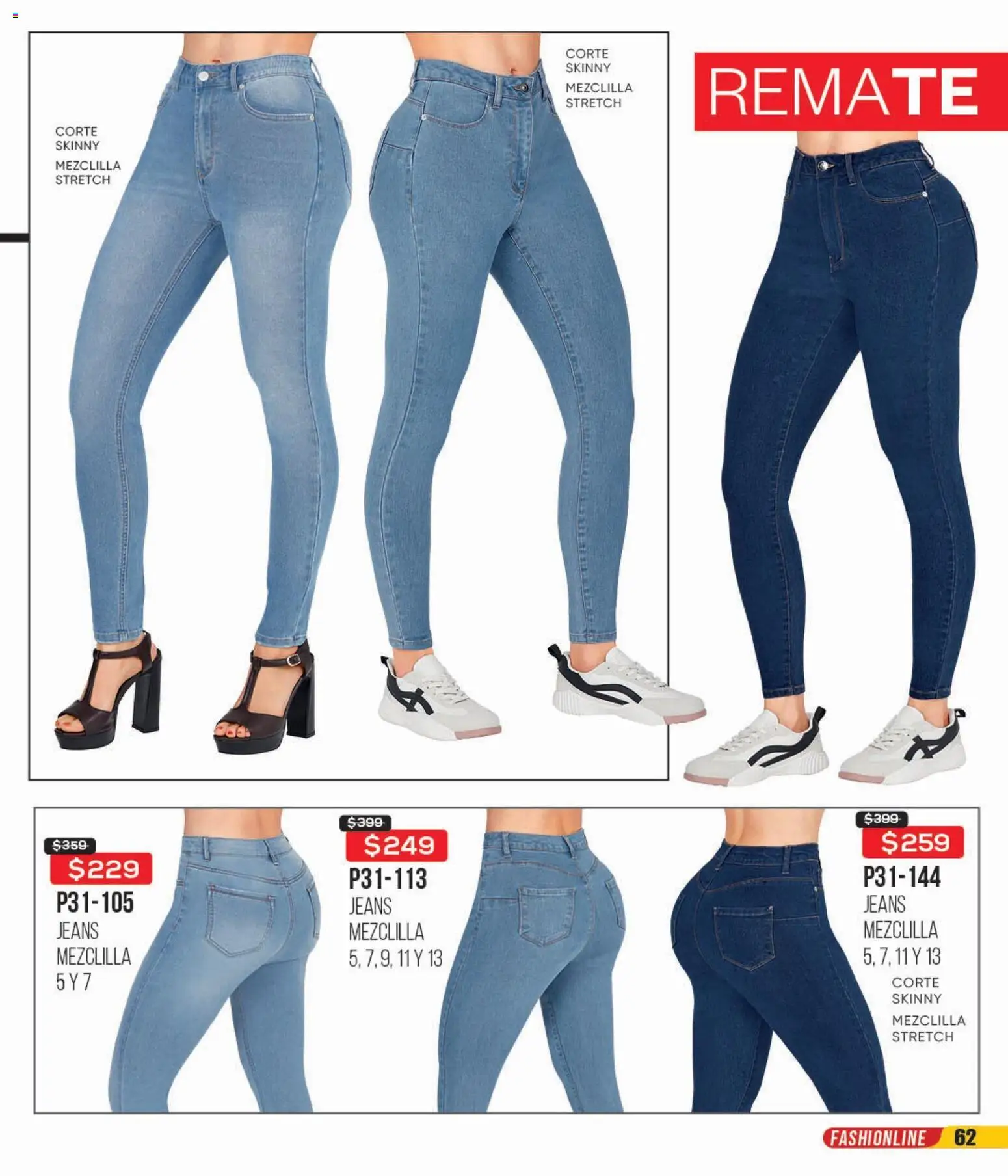 Nuevas ofertas de Cklass válidas en toda la República Mexicana desde el 10.02.2026. ¡Encuentra las mejores ofertas en Cklass catálogo Remate Digital Ropa! | Página: 63