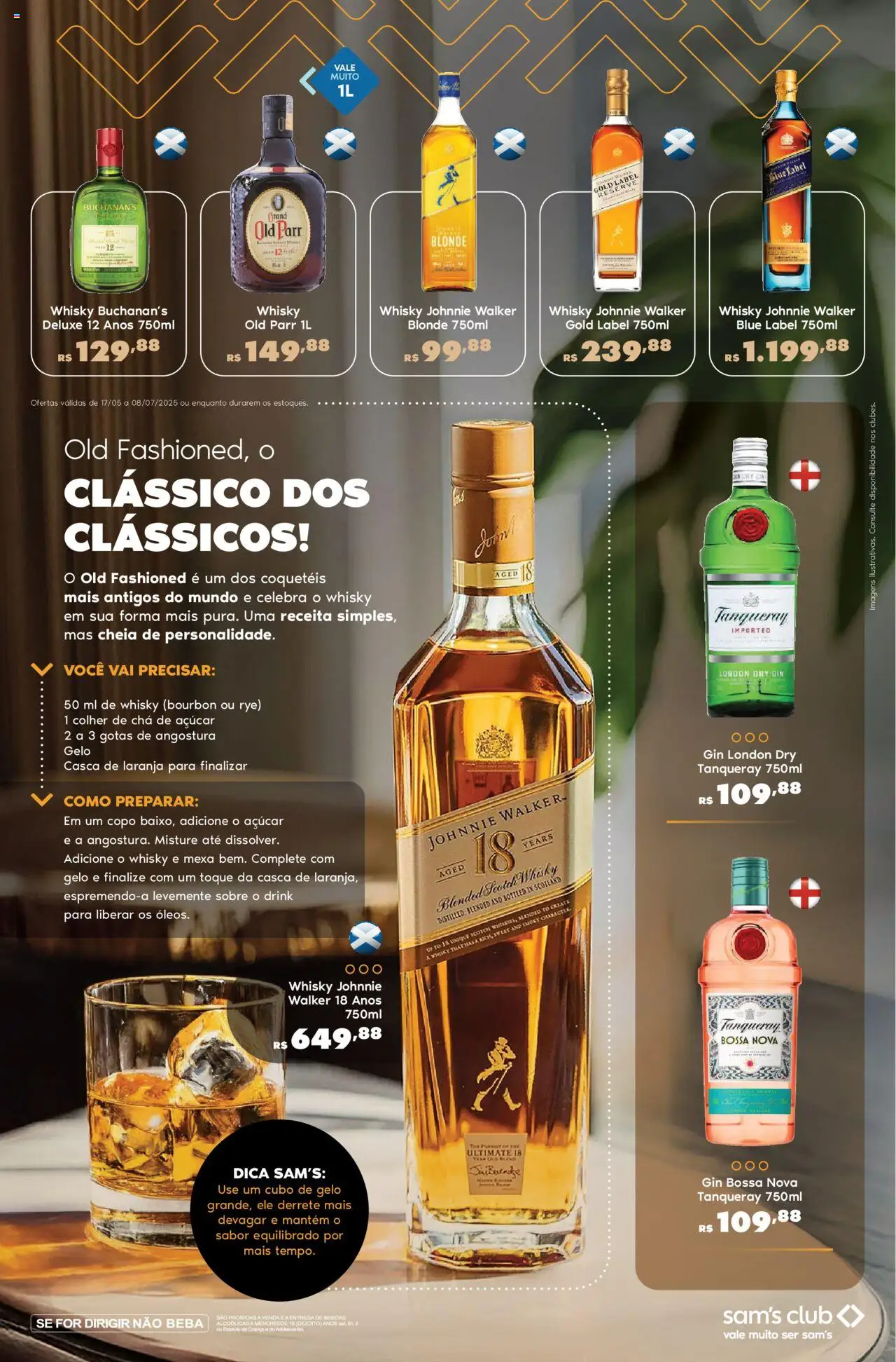 Sam's Club Folheto - válido de 17.06.2025 | Página: 2 | Produtos: Whisky, Chá, Bourbon, Açúcar