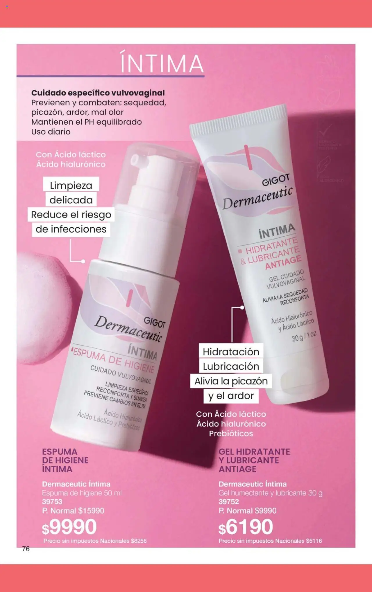 Gigot catálogo │ válido desde el 01.10.2025 | Página: 38 | Productos: Espuma