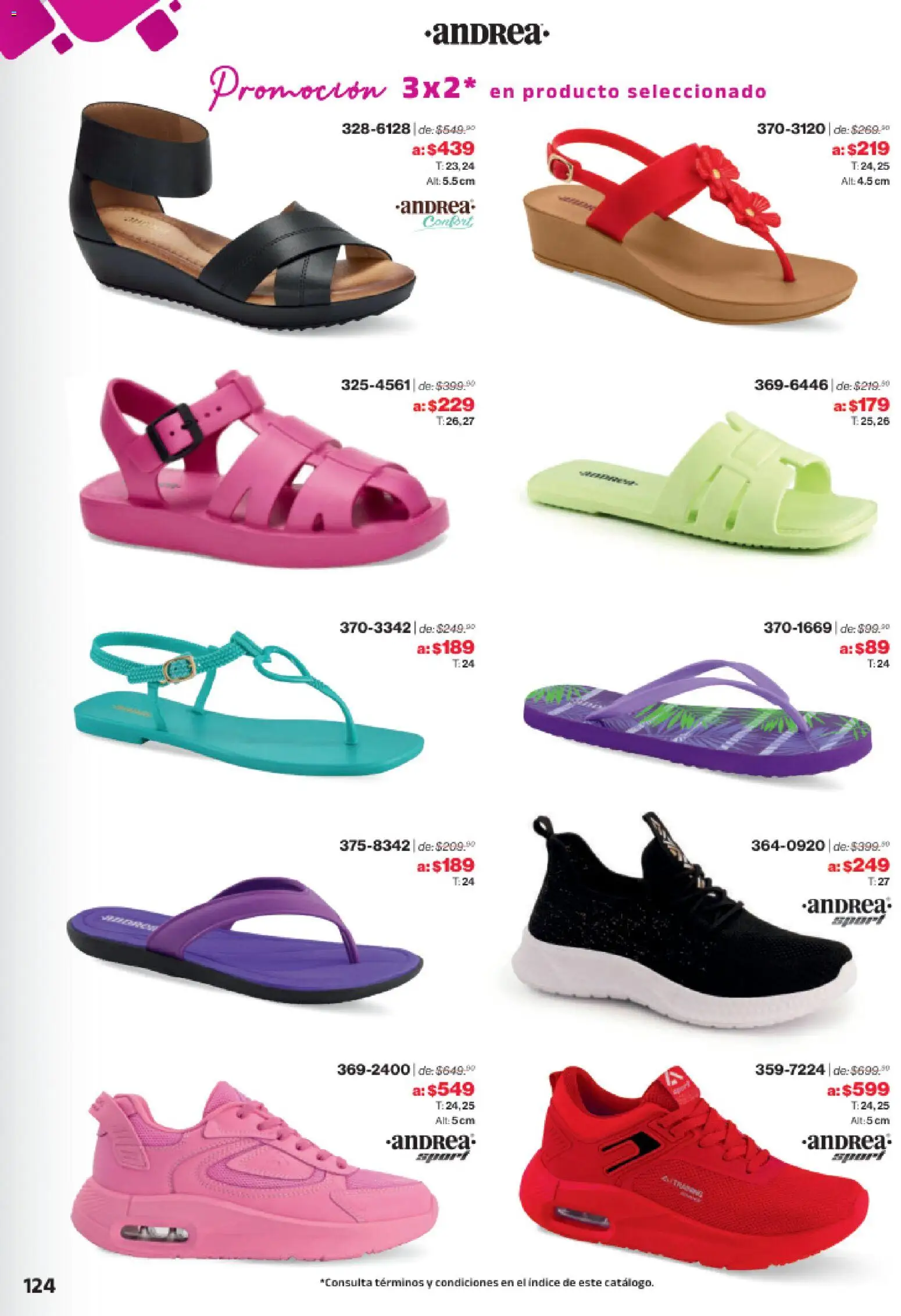 Nuevas ofertas de Andrea válidas en toda la República Mexicana desde el 02.11.2025. ¡Encuentra las mejores ofertas en Andrea catálogo Outlet! | Página: 124