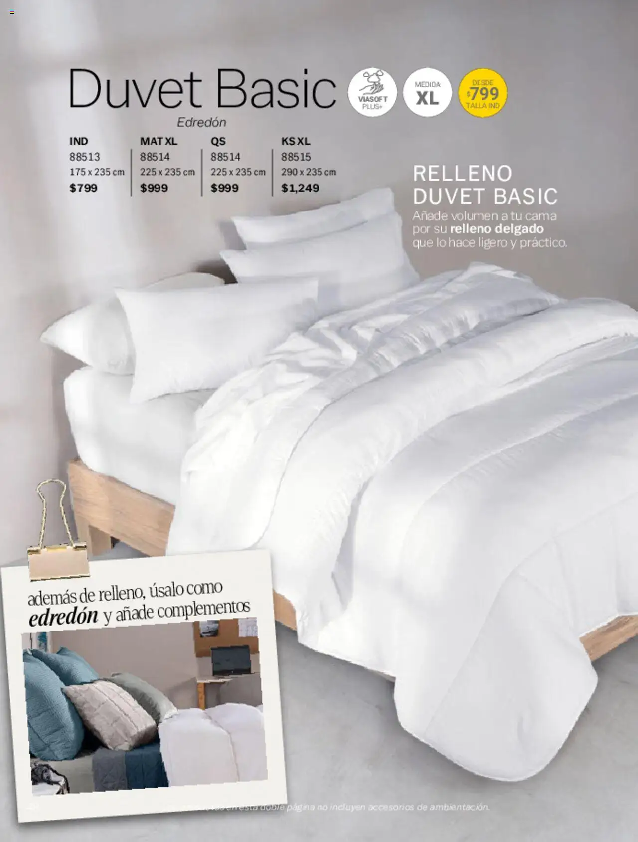 Nuevas ofertas de Vianney válidas en toda la República Mexicana desde el 07.03.2025. ¡Encuentra las mejores ofertas en Vianney catálogo Primavera! | Página: 50 | Productos: Cama