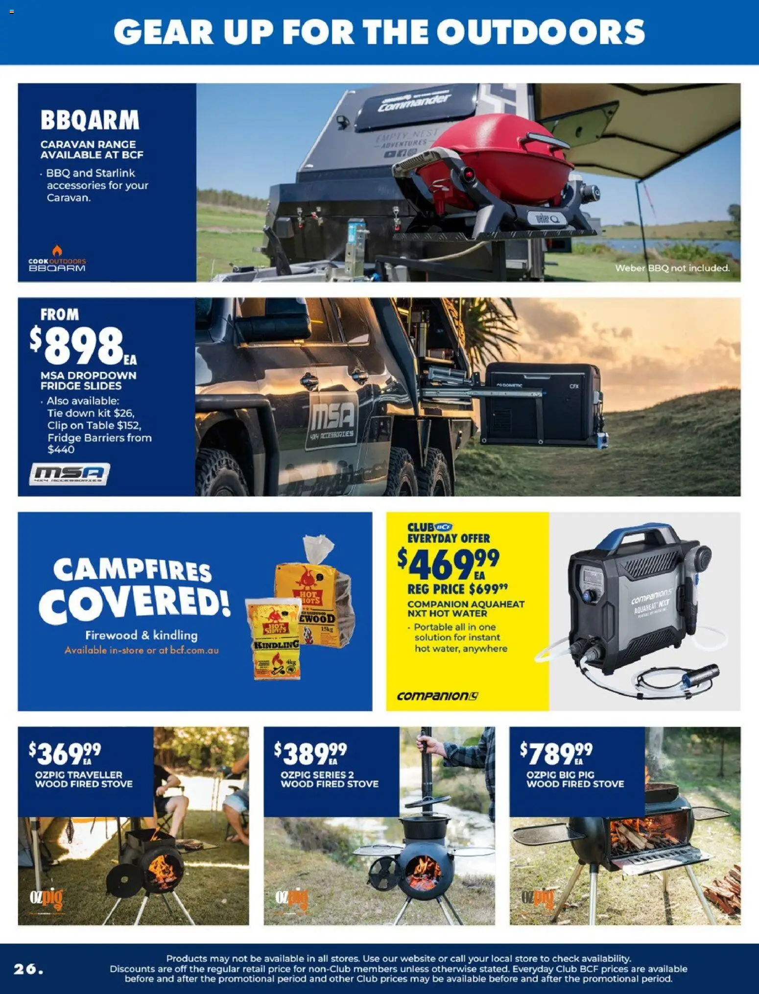 BCF catalogue - valid from 24.02.2026 | Page: 26 | Products: Wood, Slides, Portable, Stove