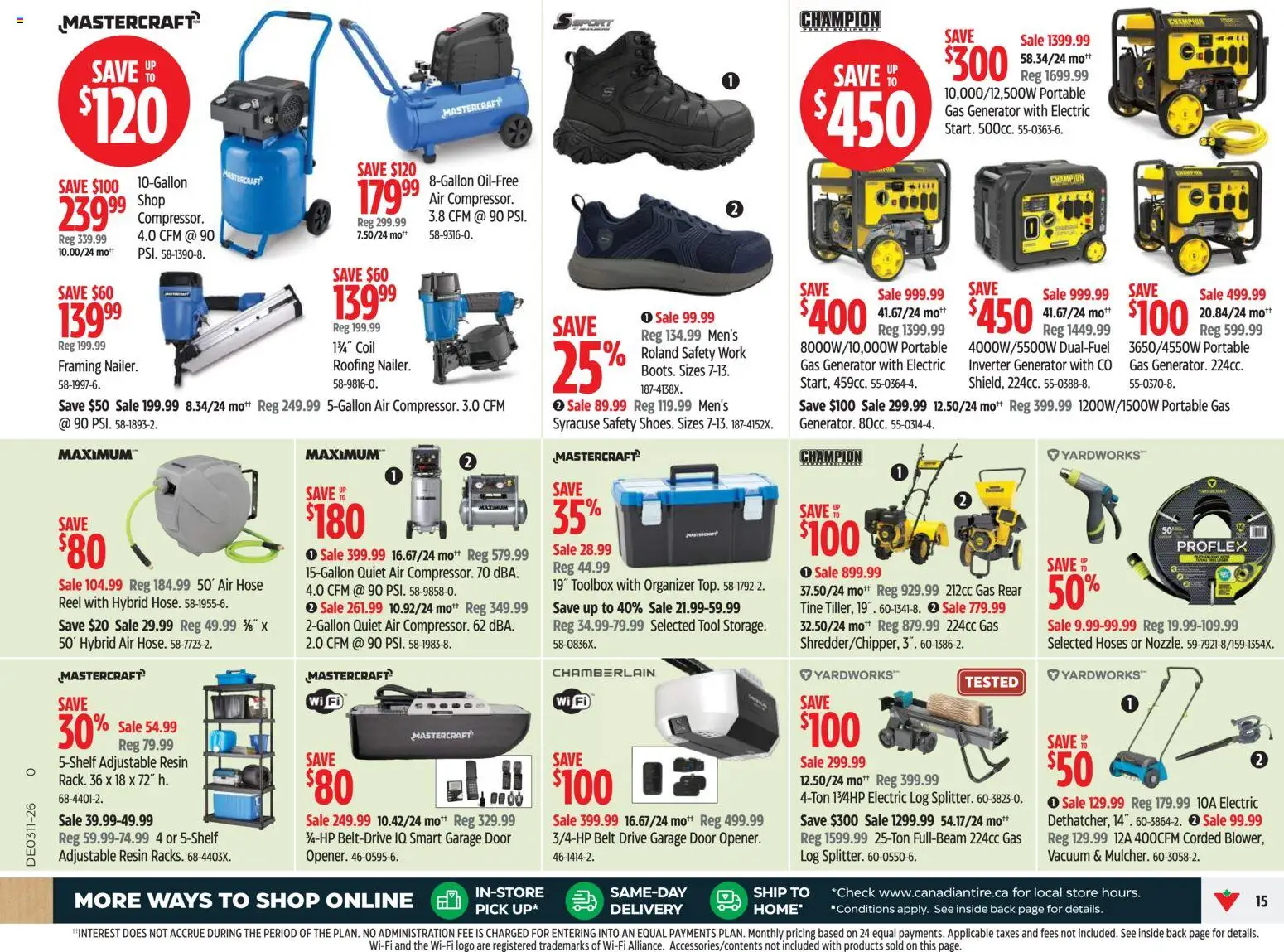 Canadian Tire flyer valid from 12.03.2026 | Page: 15 | Products: Belt