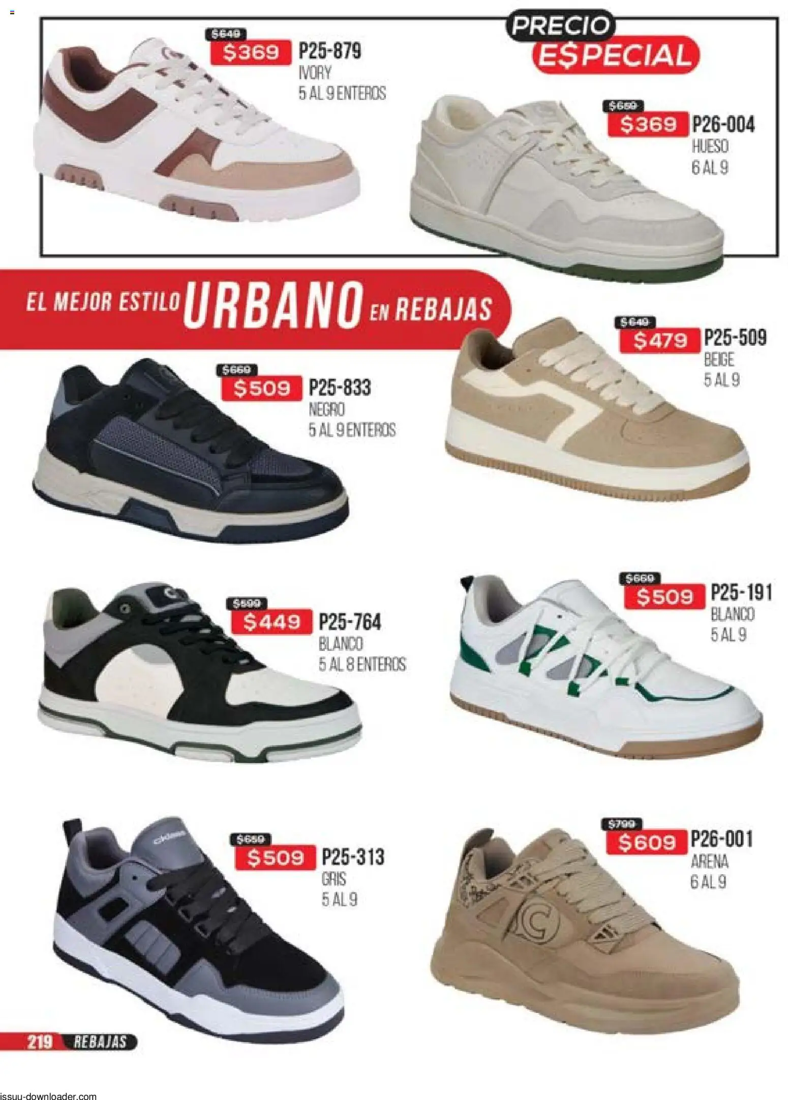 Nuevas ofertas de Cklass válidas en toda la República Mexicana desde el 31.10.2025. ¡Encuentra las mejores ofertas en Cklass catálogo Súper Rebajas Calzado! | Página: 220