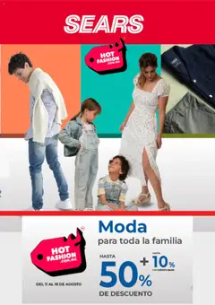 Vista previa de Sears - Hot Sale, nuevo folleto de la tienda, válido en México a partir del 11.08.2025