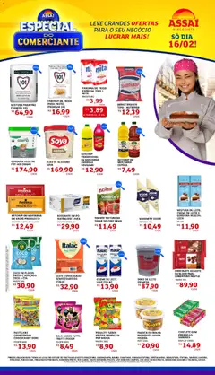 Encarte Assaí Atacadista - SP - Pré-Visualização do folheto da loja Assaí Atacadista, válido de 16.02.2026 | Página: 1