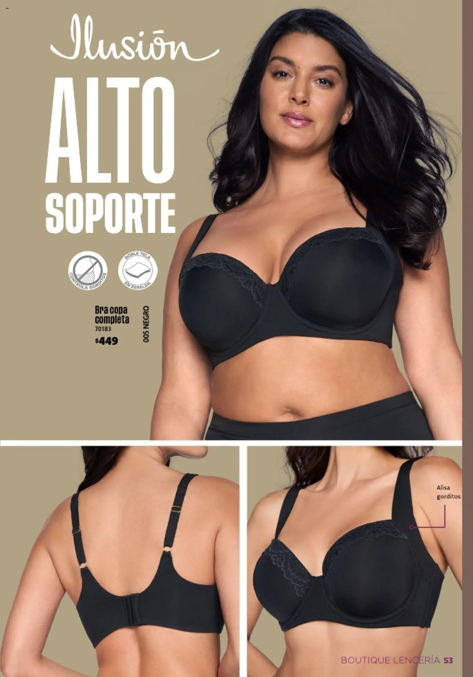 Nuevas ofertas de Ilusión válidas en toda la República Mexicana desde el 01.02.2026. ¡Encuentra las mejores ofertas en Ilusión catálogo Primavera! | Página: 55 | Productos: Lenceria