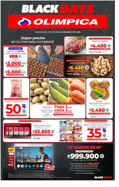 Olímpica - Ofertas BLACK DAYS -  Vista previa de la revista de la tienda Olímpica valido desde el 12.11.2025