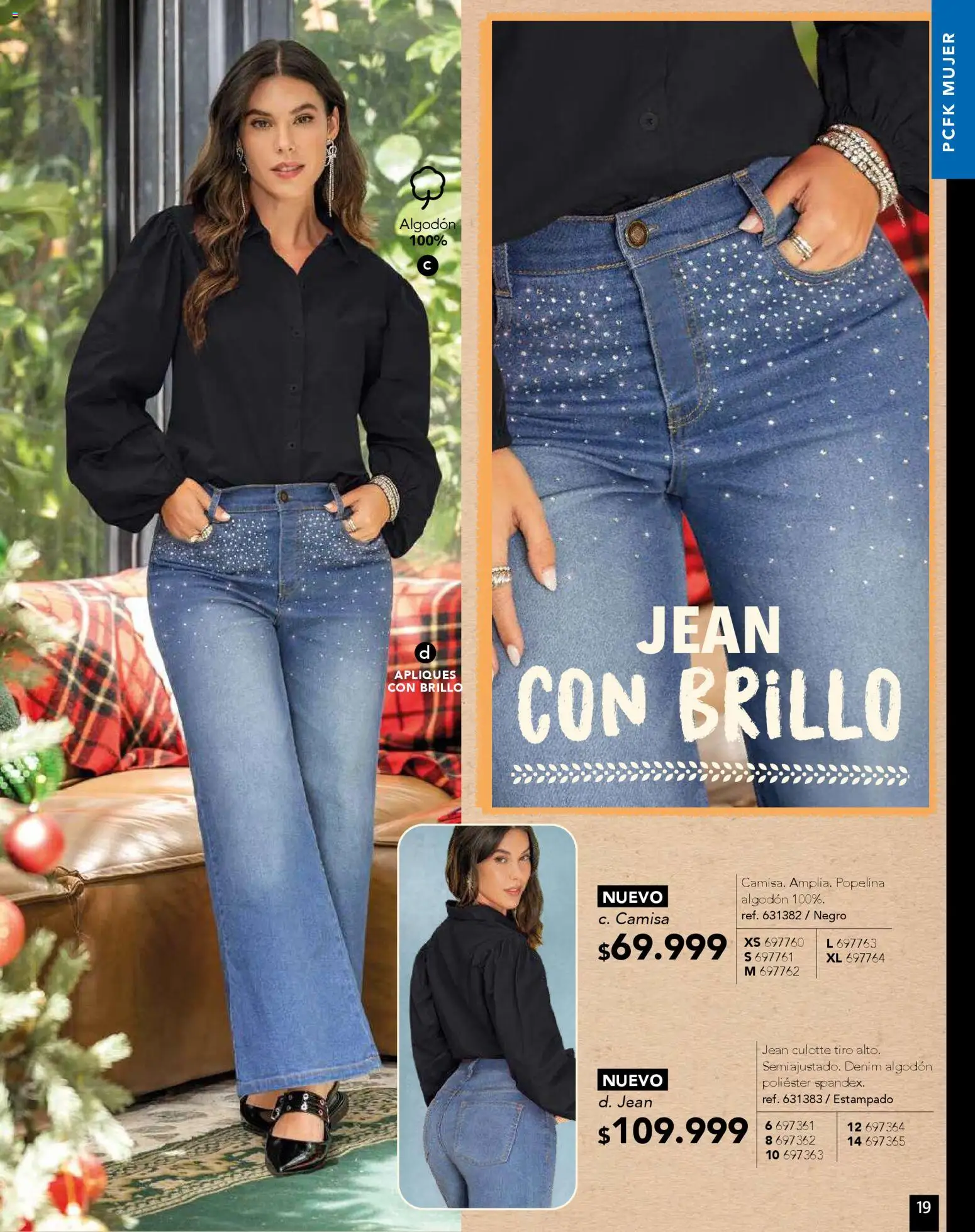 Pacifika revista - valida desde el 01.11.2025 | Página: 19 | Productos: Algodón, Jean, Brillo, Camisa