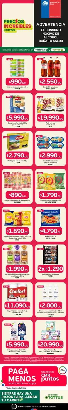 Tottus ofertas  válido desde el 06.01.2026