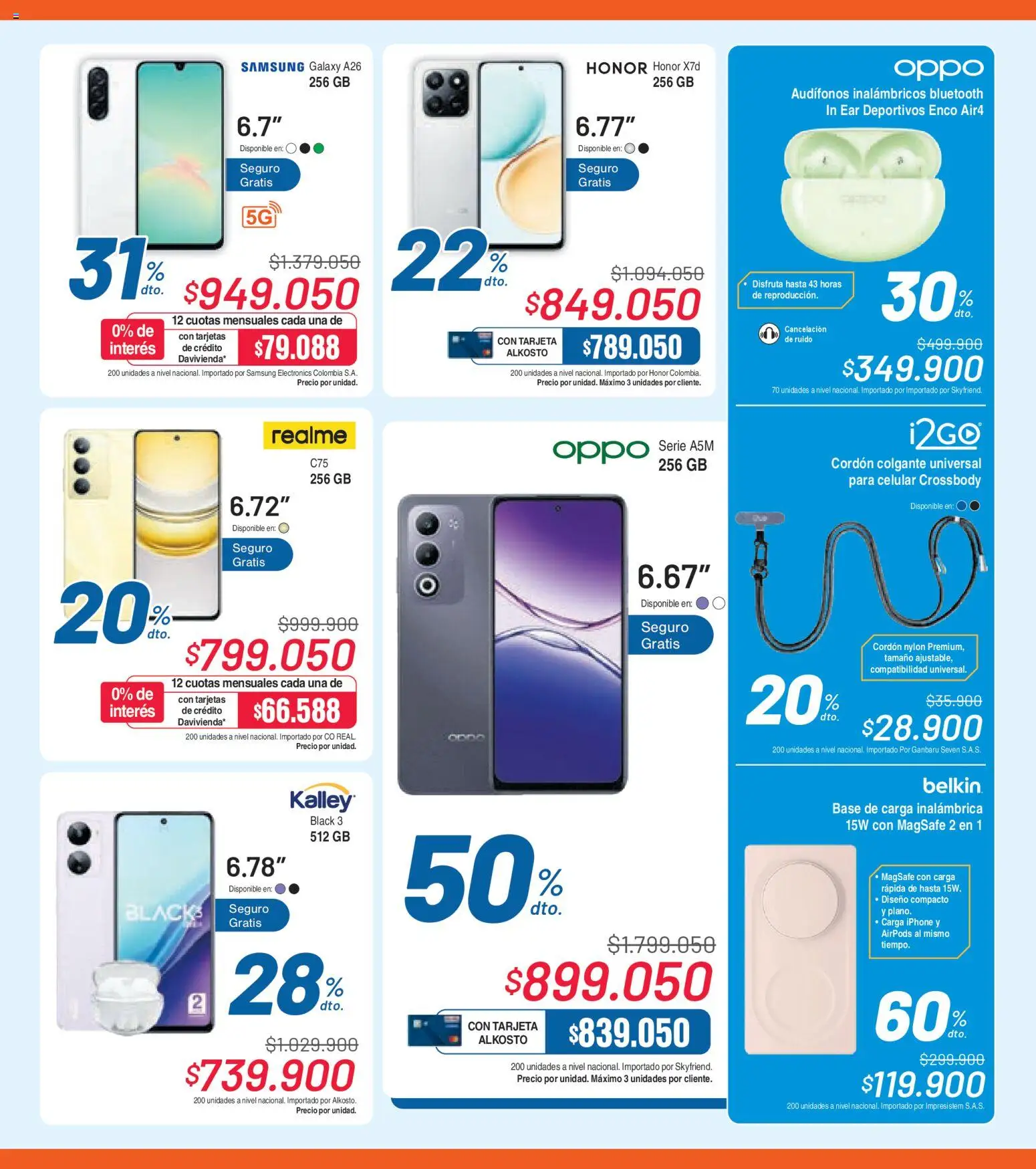 Alkosto revista - valida desde el 31.01.2026 | Página: 15 | Productos: Audífonos