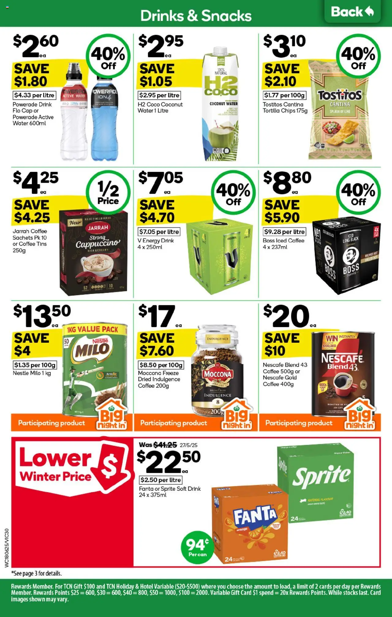 Woolworths catalogue - valid from 18.06.2025 | Page: 30 | Products: Coffee, Chips, Cap, Nescafe