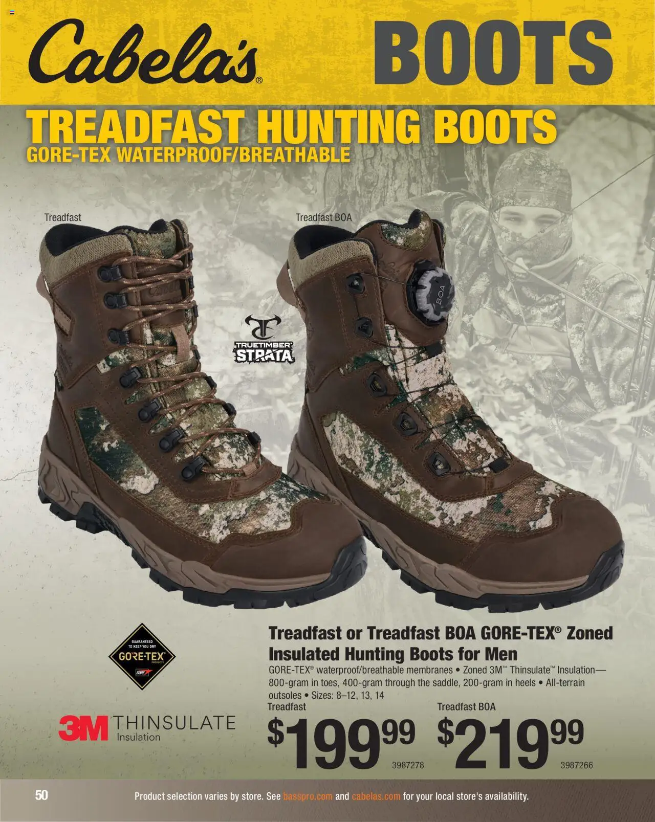 Cabela's Hunting Master 25 - valid from 11.08.2025 | Page: 50 | Products: Hunting Boots, Boots