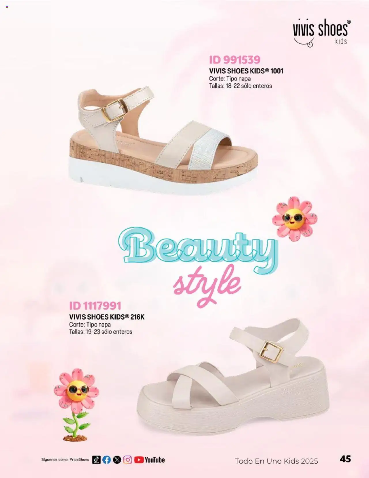 Nuevas ofertas de Price Shoes válidas en toda la República Mexicana desde el 23.04.2025. ¡Encuentra las mejores ofertas en Price Shoes catálogo Kids! | Página: 45