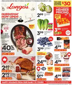 Preview of Longo's weekly flyer / circulaire from shop Longo's valid from 18.12.2025